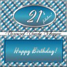21st Birthday Candy Wrappers Printable DIY
