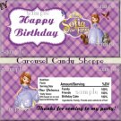 Princess Party Birthday Candy Wrappers Printable DIY