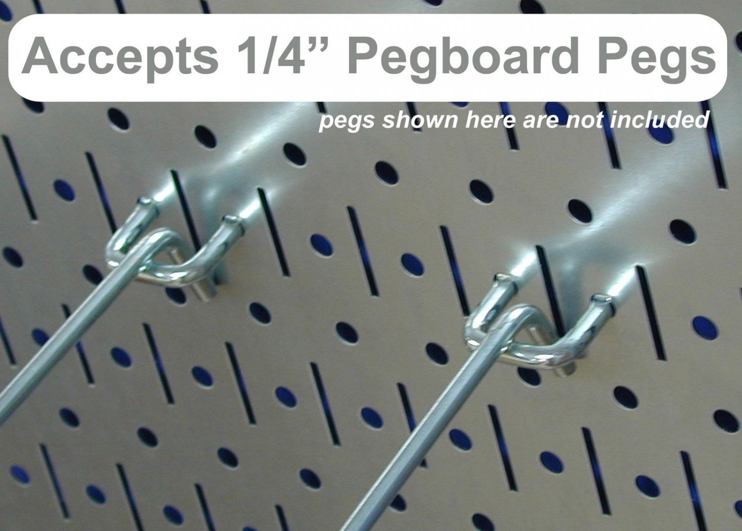 4 Foot Pegboard Sheets with Formed Edges by Wall Control Pegboard Two