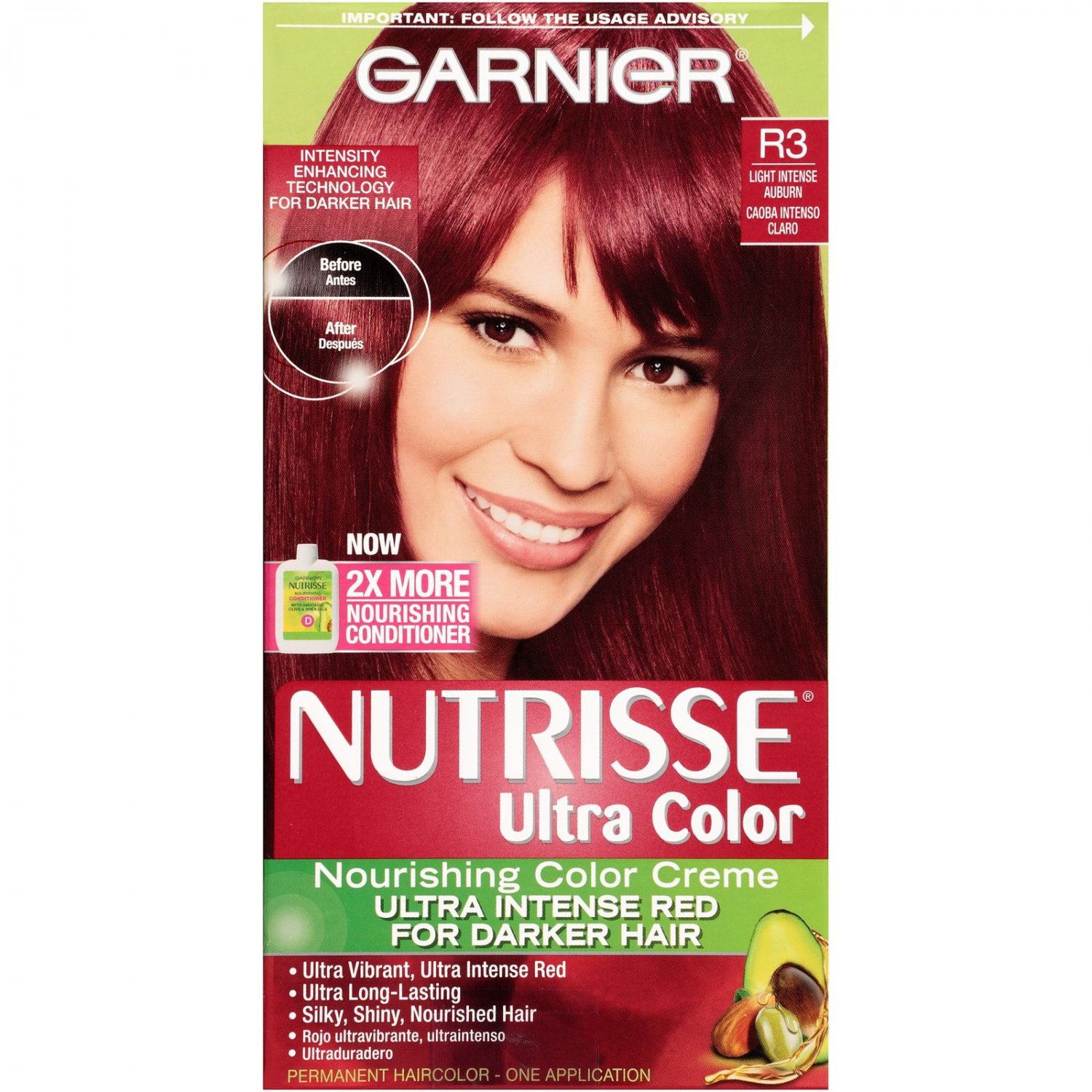 Garnier Nutrisse Ultra Color Nourishing Color Creme Brown 1-Pack