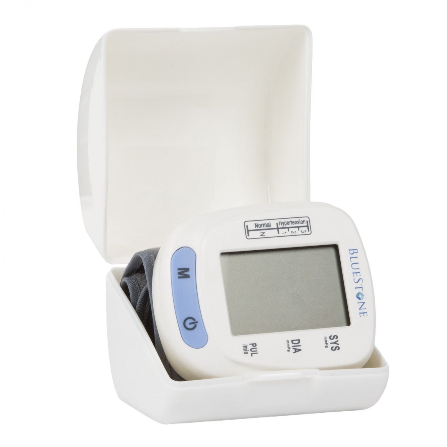Bluestone Automatic Wrist Blood Pressure Monitor with 120 Memory Blue