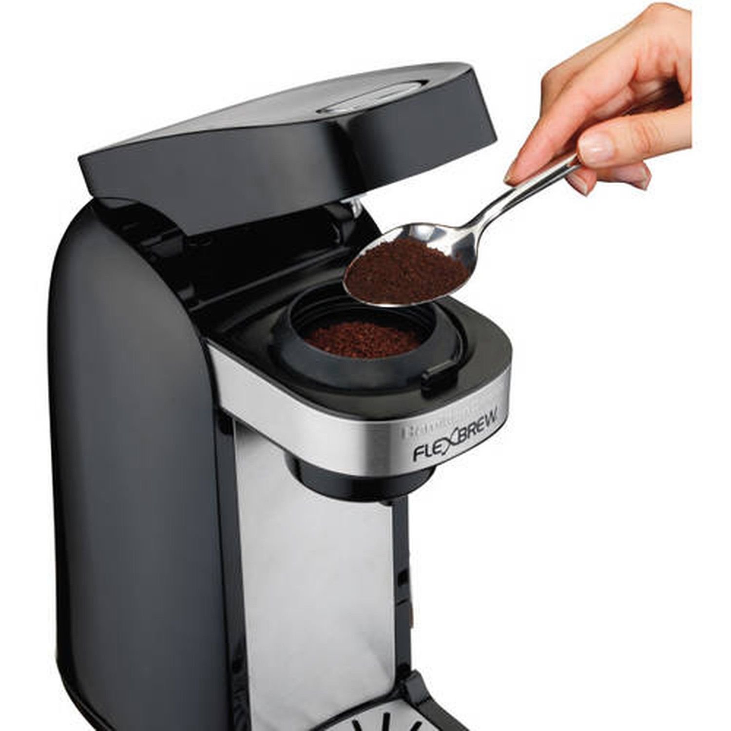 Refurbished Hamilton Beach FlexBrew SingleServe Plus Coffee Maker