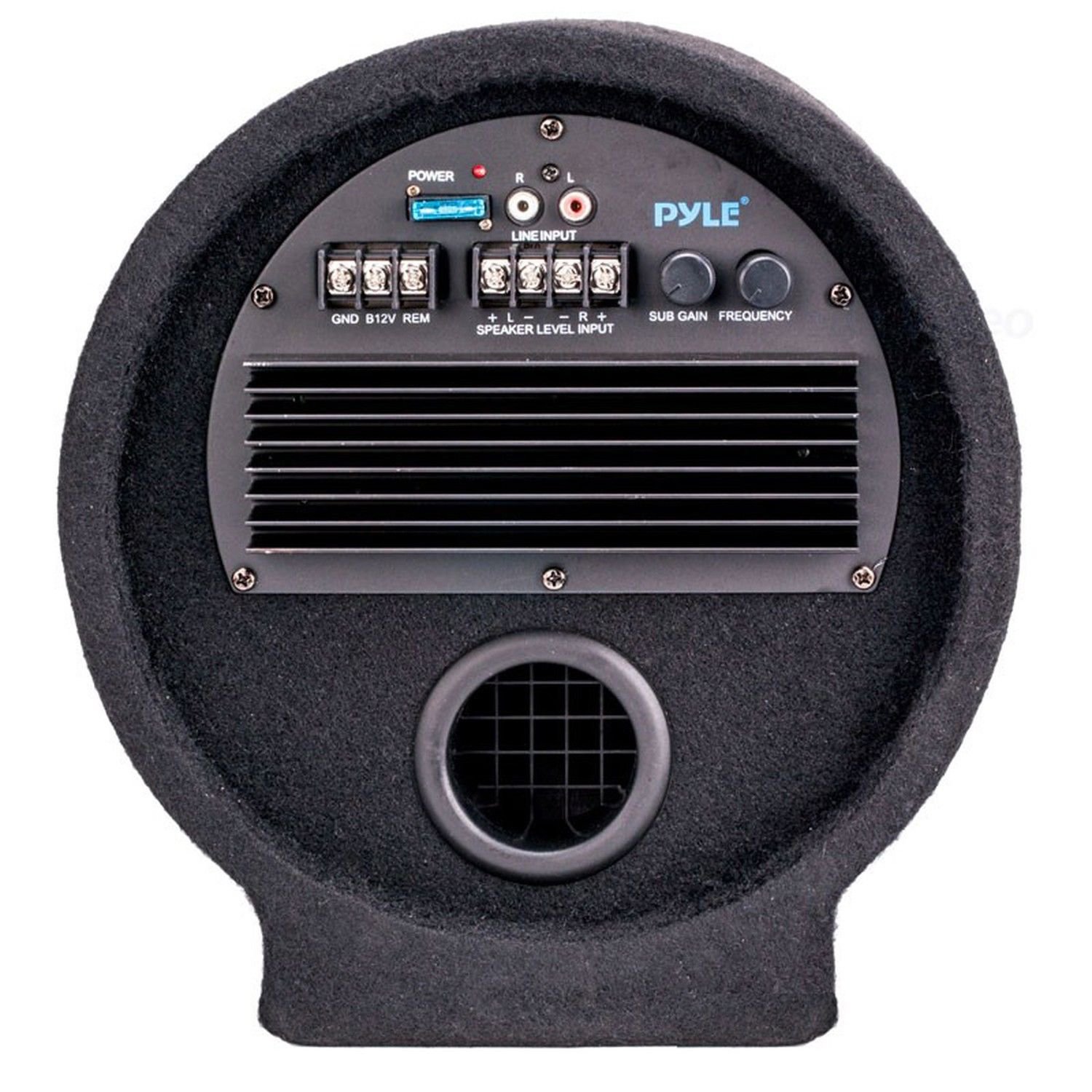 Pyle 8" 250 Watt Amplified Subwoofer Tube Multicolor 1