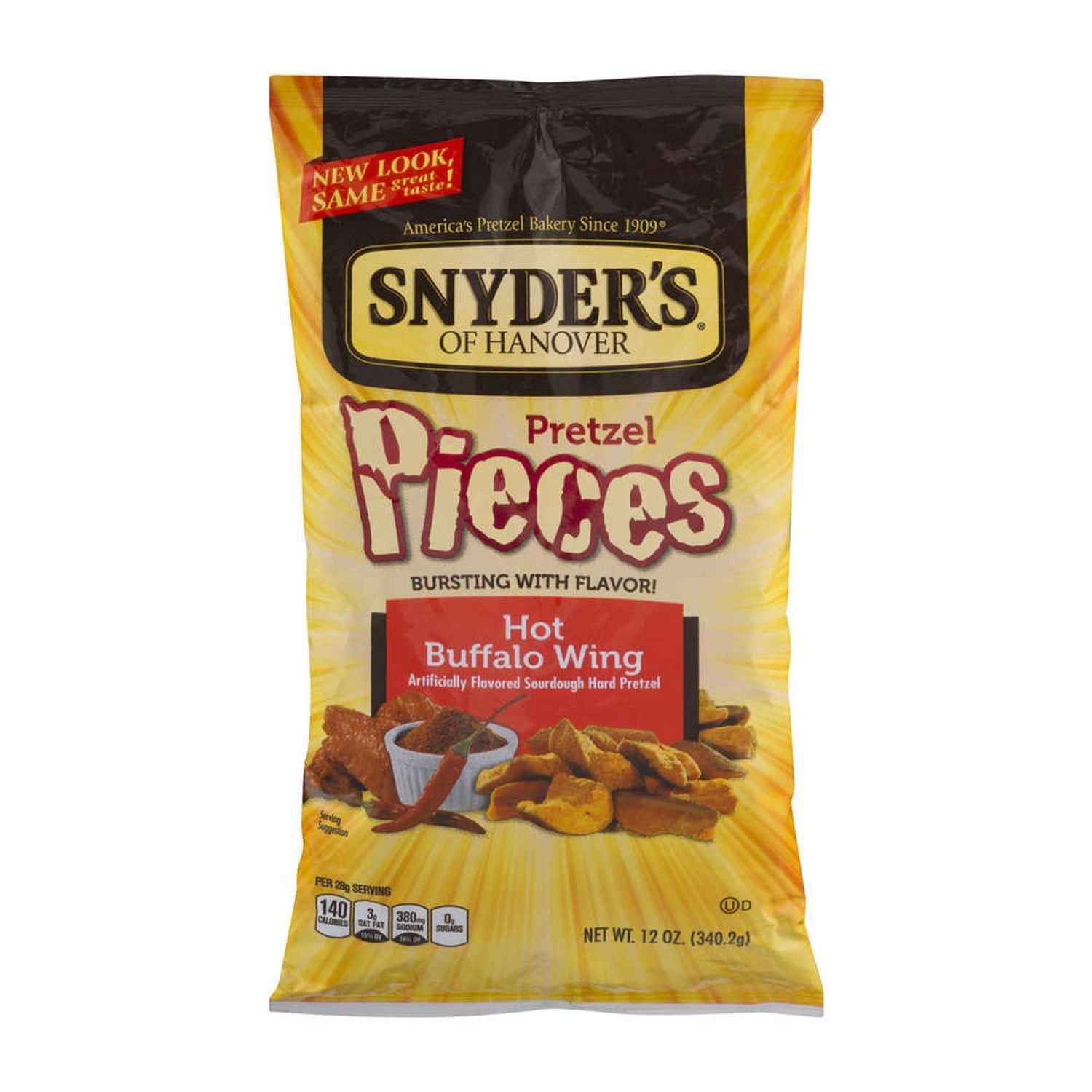 Snyder's Of Hanover Pretzel Pieces Hot Buffalo Wing, 12.0 OZ NA