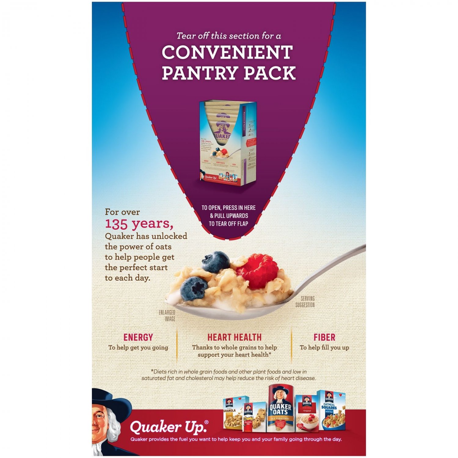 Quaker Instant Oatmeal, Raisin & Spice, 10 Packets 15.1 oz
