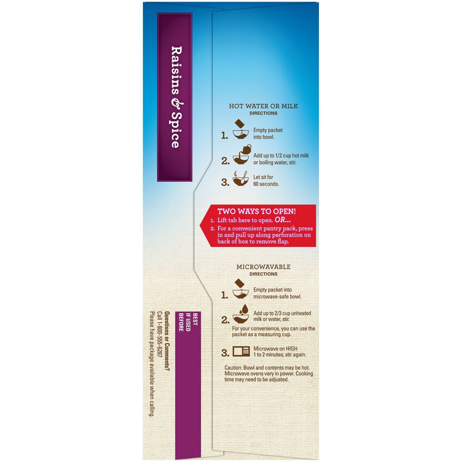 Quaker Instant Oatmeal, Raisin & Spice, 10 Packets 15.1 oz