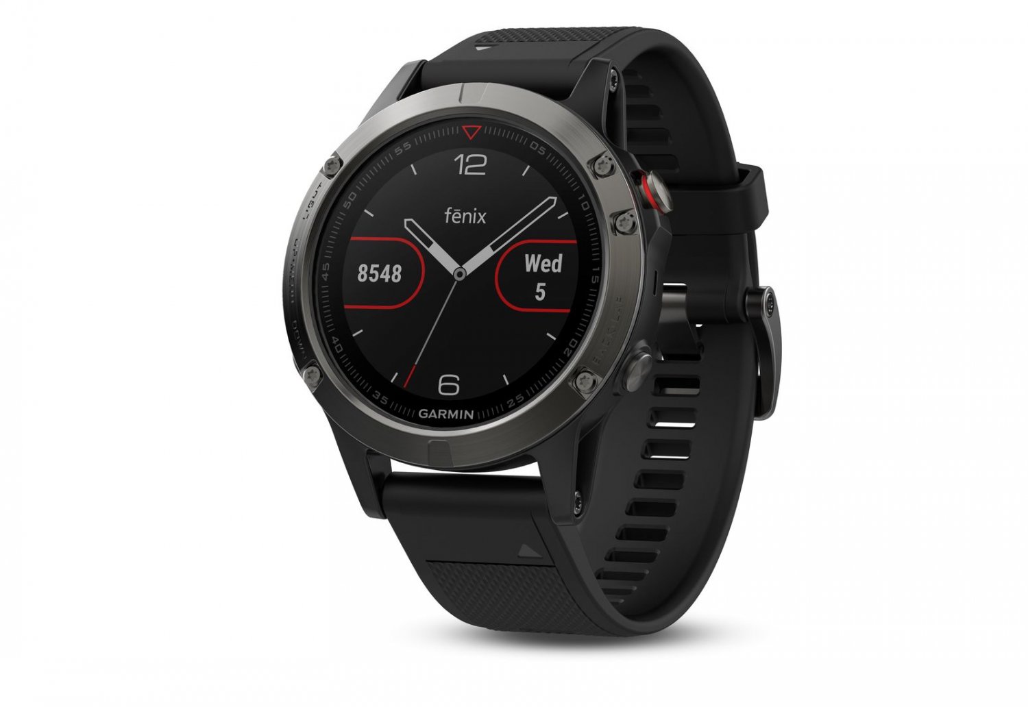 fenix 5 silver sapphire