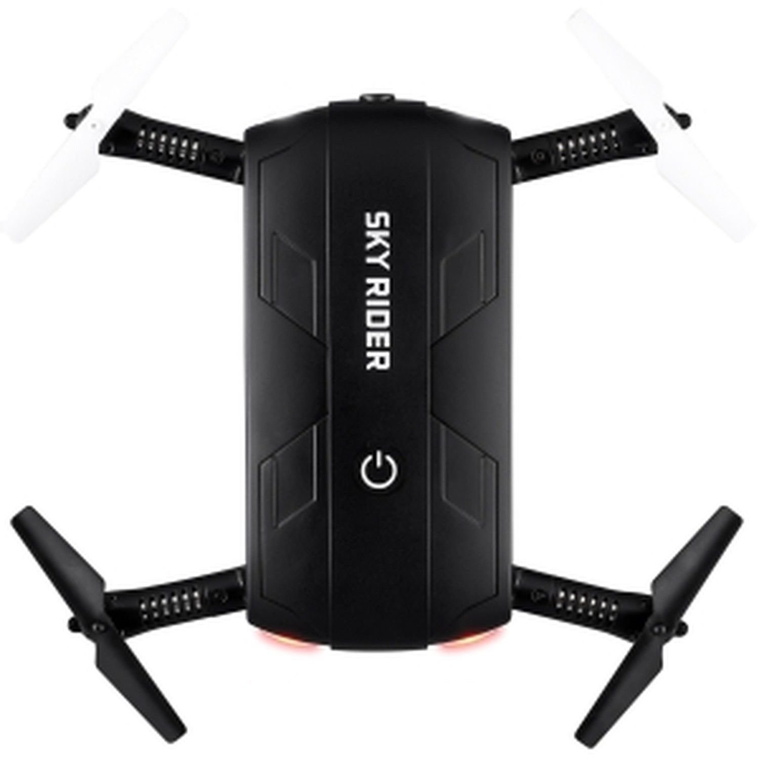 Sky Rider Folding Compact Drone with Camera, DR477B Black 8.27x1.30x5.31