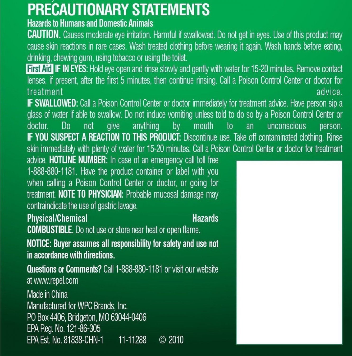 Repel 30 Deet Insect Repellent Mosquito Wipes, 20 count, 4 oz