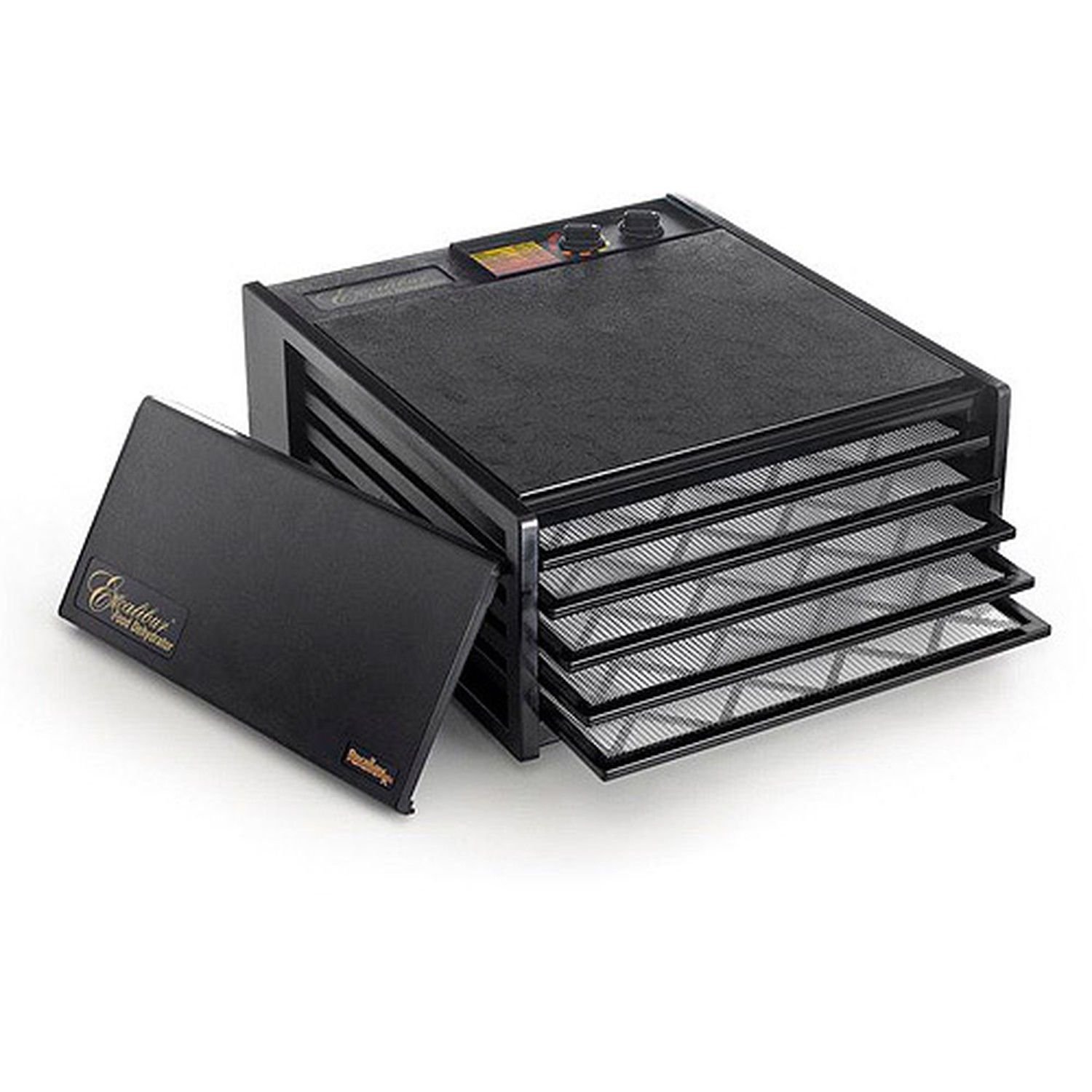 Excalibur 5Tray Dehydrator with Timer, Black