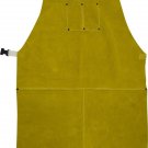 West Chester 7010/42 7010 Heat Resistant Leather Apron, 24" Width x 42" Height,