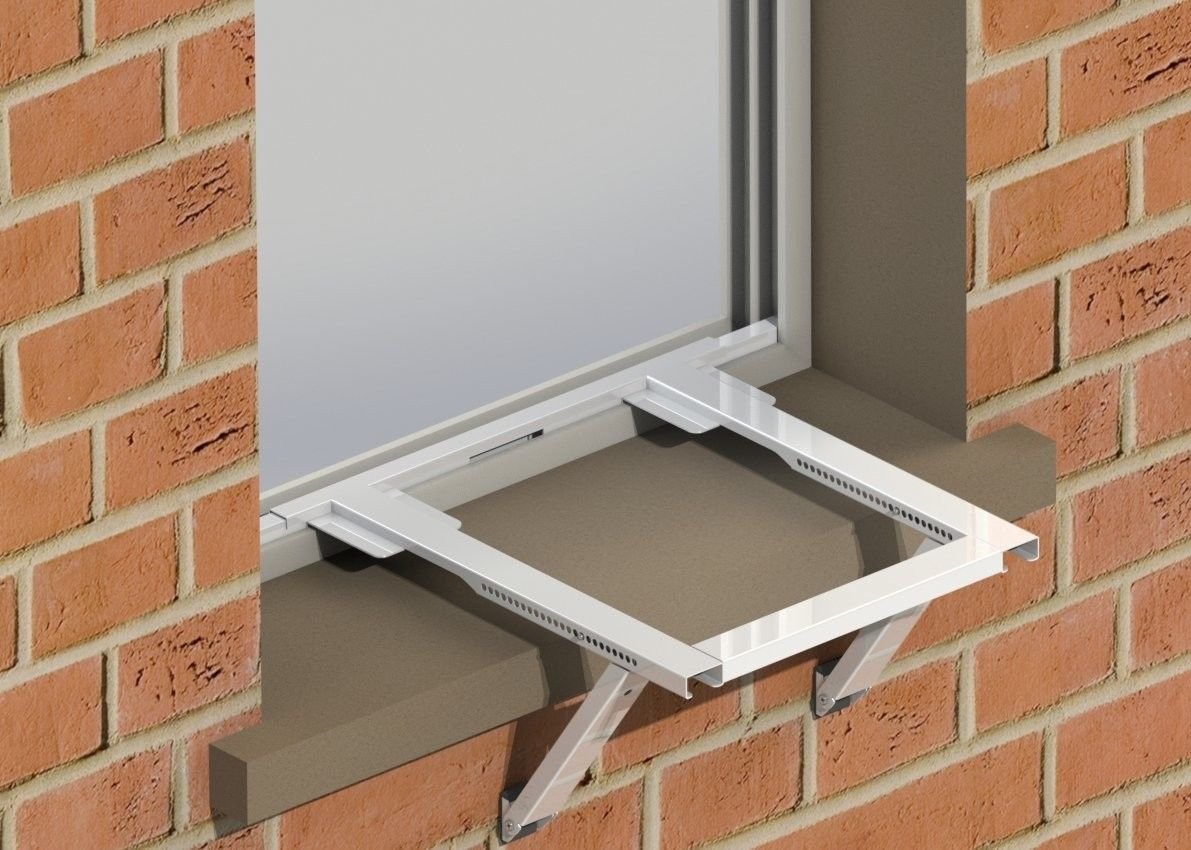 Jeacent AC Window Air Conditioner Support Bracket No Drilling