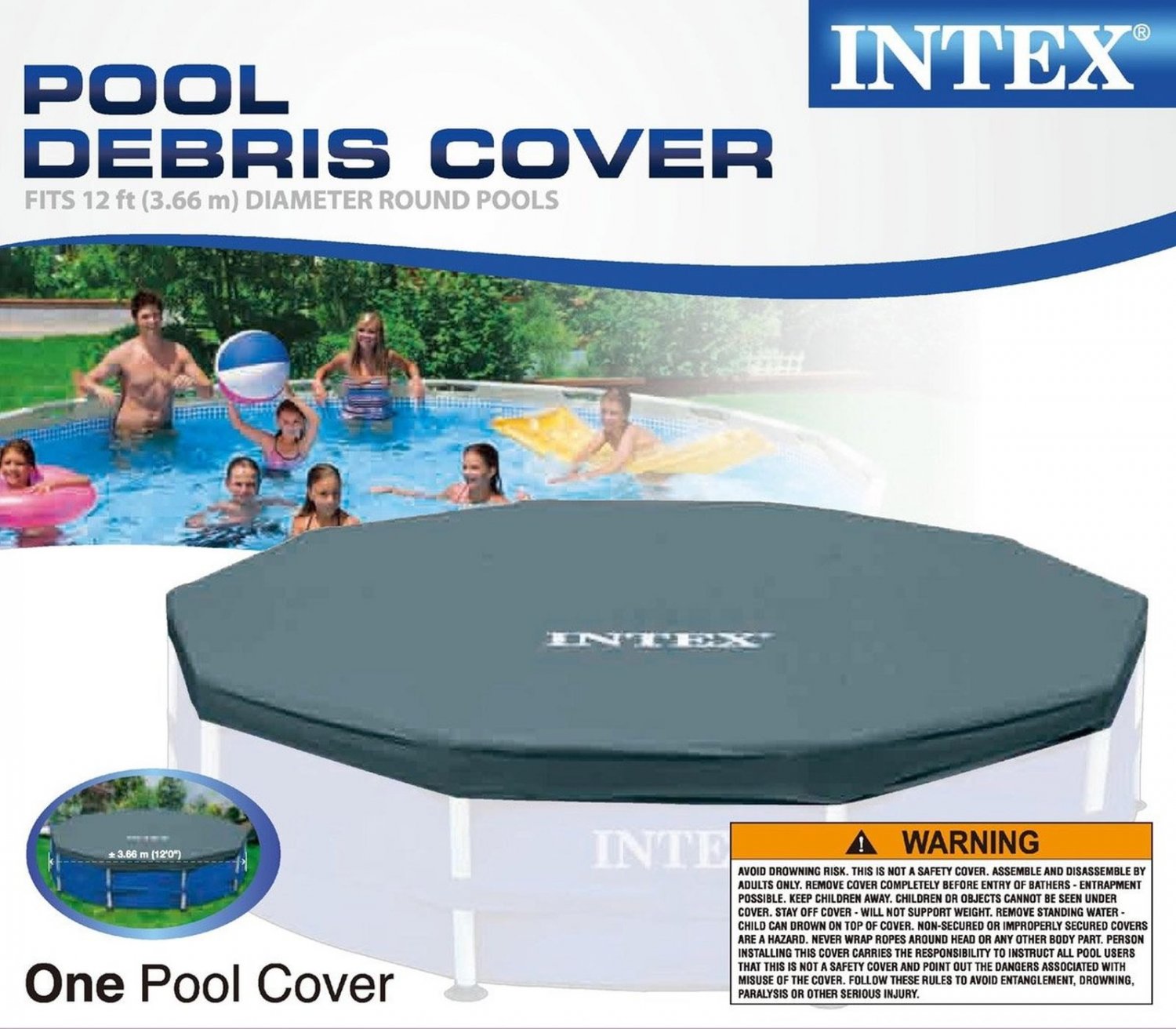 12ft above ground pool cover