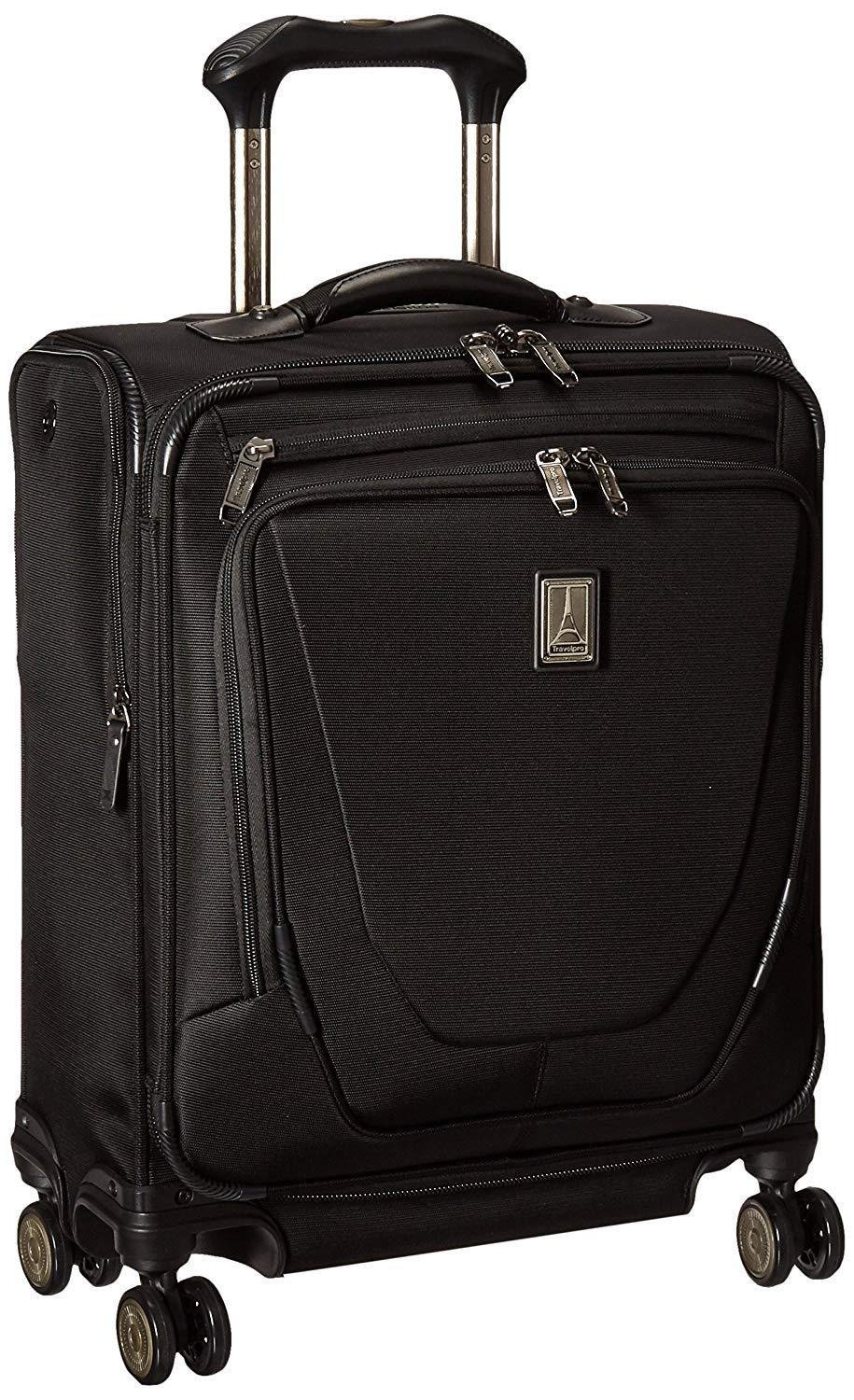 Travelpro Crew 11 20" International Spinner Carryon Suitcase, Black