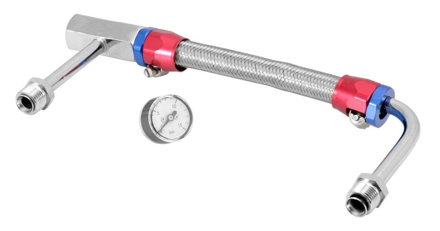 29603 dual feed fuel line for holley carburetors