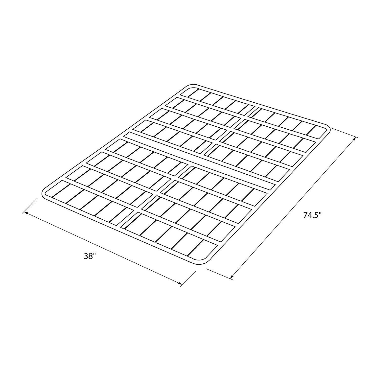Signature Sleep Ultra Steel Bunkie Board with Premium Metal Frame
