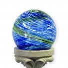 10 Inch Globe Gazing Ball Garden Glass Decoration Glow In The Dark Yard Decor