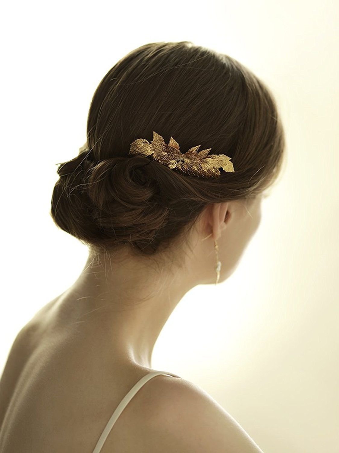 Greek Olive Leaf Hair Side Combs Bridal Hair Clip Wedding Headband