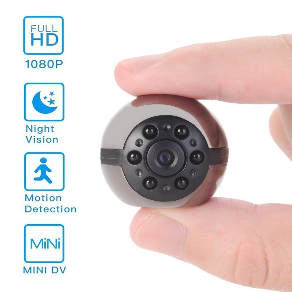 Hidden Mini Camera, 1080P/720P Pocket Security Spy Camera Night Vision Motion