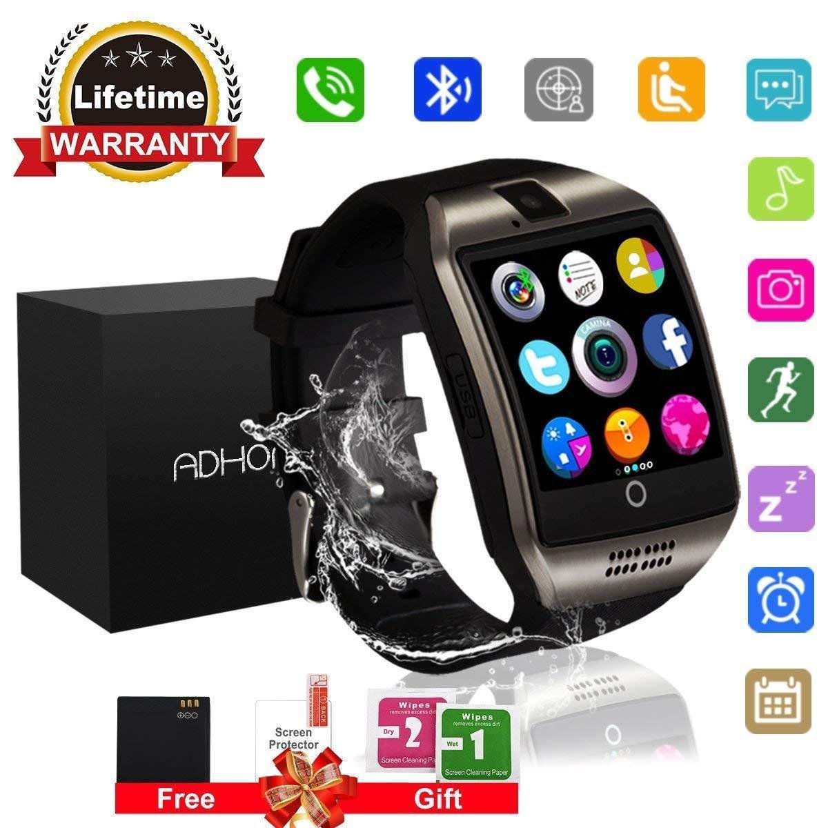 smartwatch with phone and camera