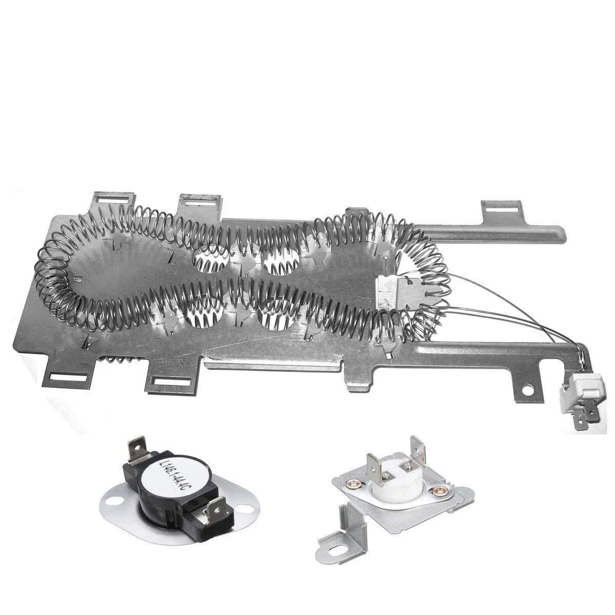 Siwdoy 8544771 Dryer Heating Element and 279973 Thermal CutOff Fuse