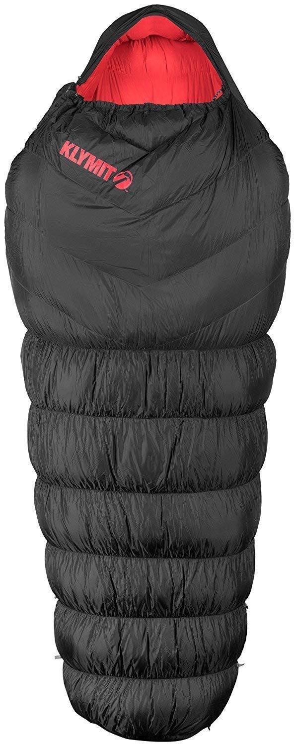 KLYMIT KSB OVERSIZED 0 degree DOWN Sleeping Bag BLACK with stretch