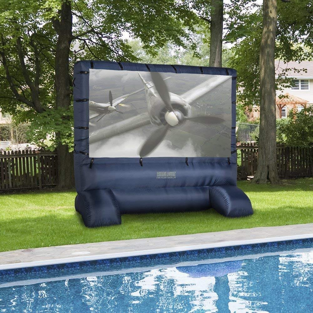 Gemmy 3912732 Deluxe Airblown Movie Screen Inflatable with Storage Bag