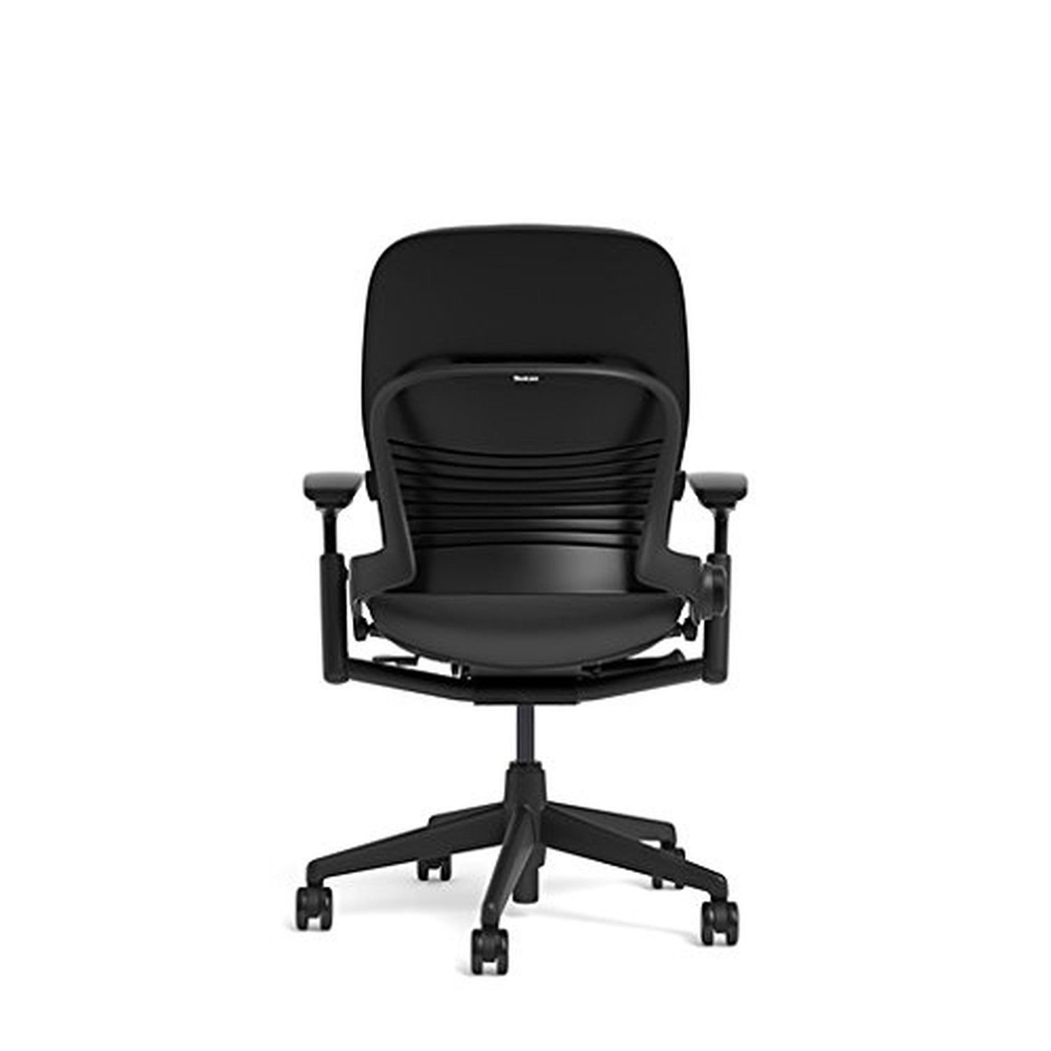 Steelcase Leap Chair, Black Fabric Best Ergonomic Sturdy Fast Shipping New