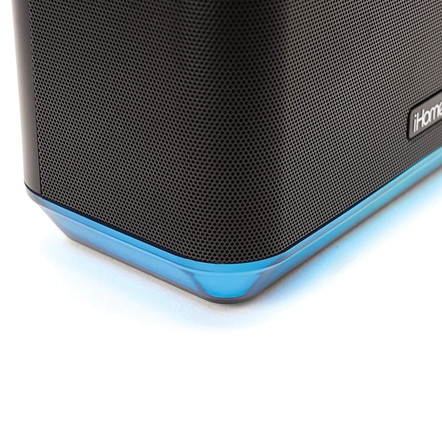 iHome iAVS16 Bedside Speaker with Alexa Built In, Bluetooth, and USB