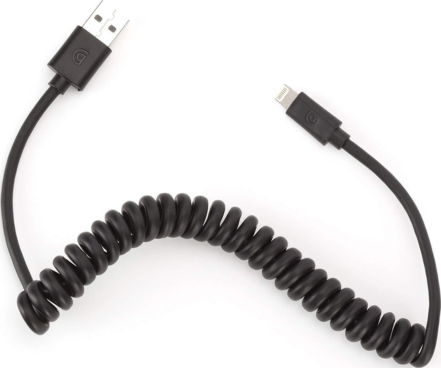 Usb витой. Кабель Griffin (USB - MICROUSB, 1 М.). SMARTBUY кабель Lightning Spiral. Кабель Smart buy для iphone USB 2.0 - 8 Pin Lightning, спиральный, черный, 1 м. (1/500). Ik-512sp White.