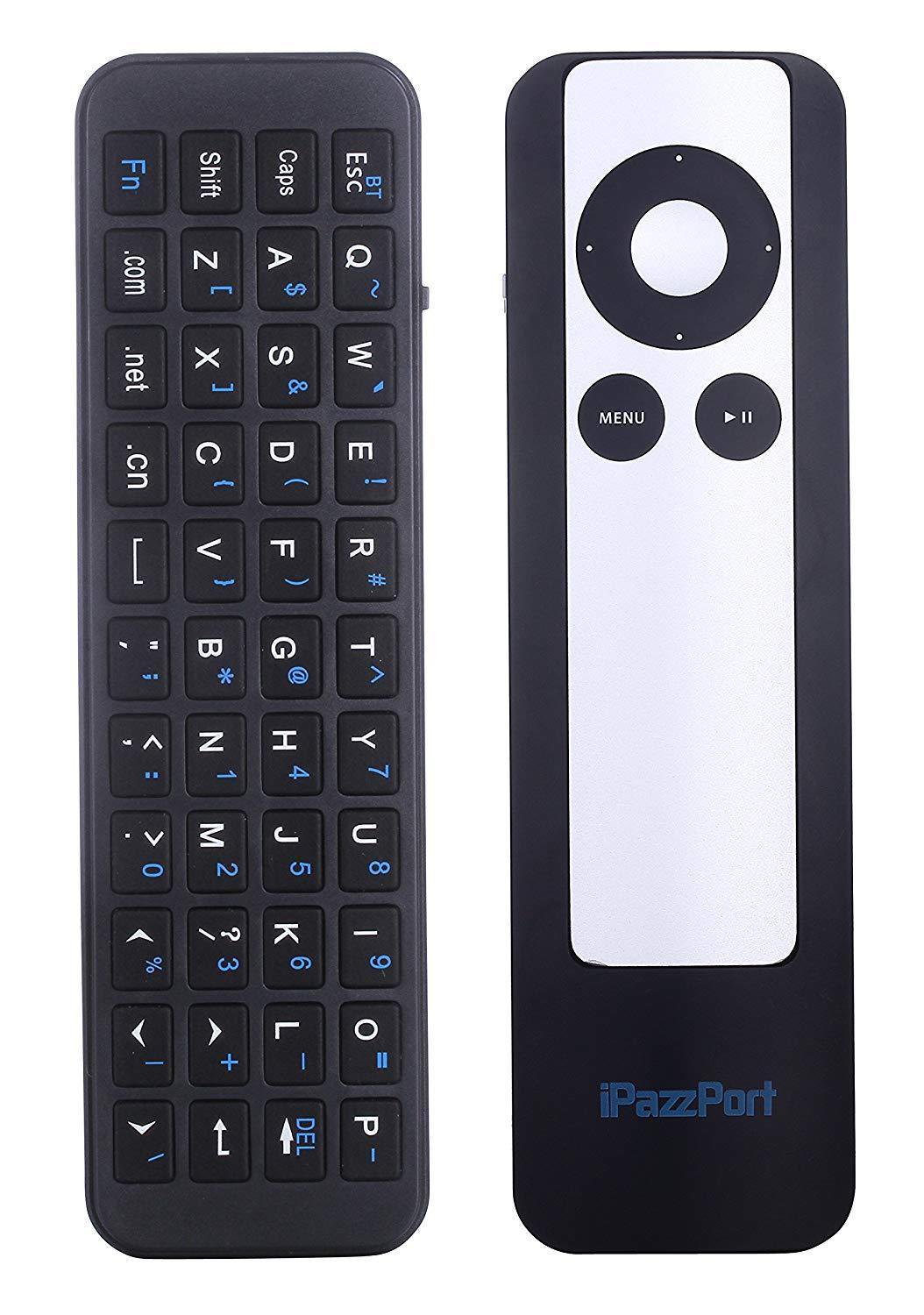 iPazzPort Mini Wireless Bluetooth Qwerty Keyboard for Apple TV 2 and 3