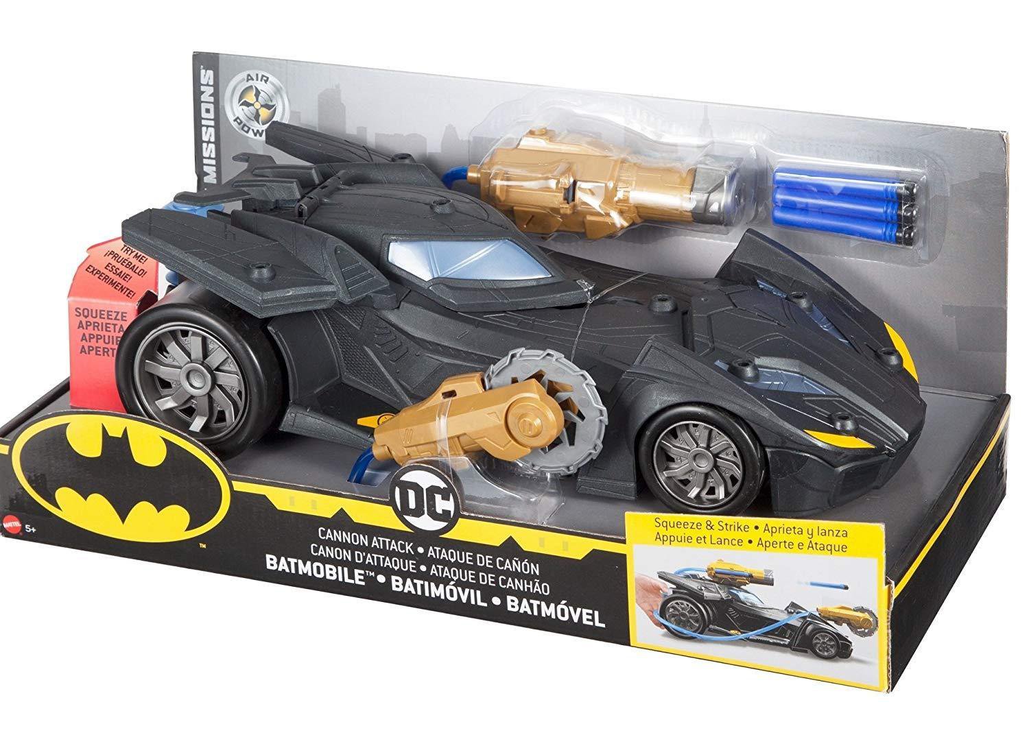 dc comics batman missions missile launcher batmobile vehicle