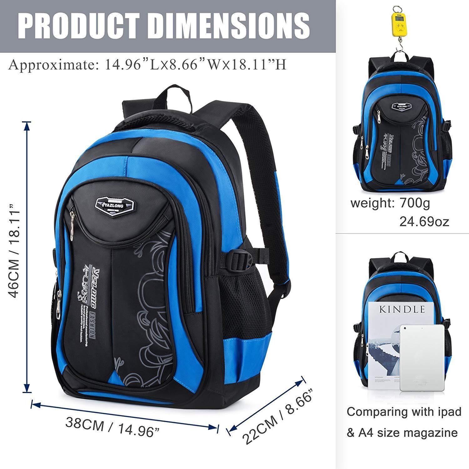Bageek School Backpack for Boys Bookbag on Sale 2018 New Back to School