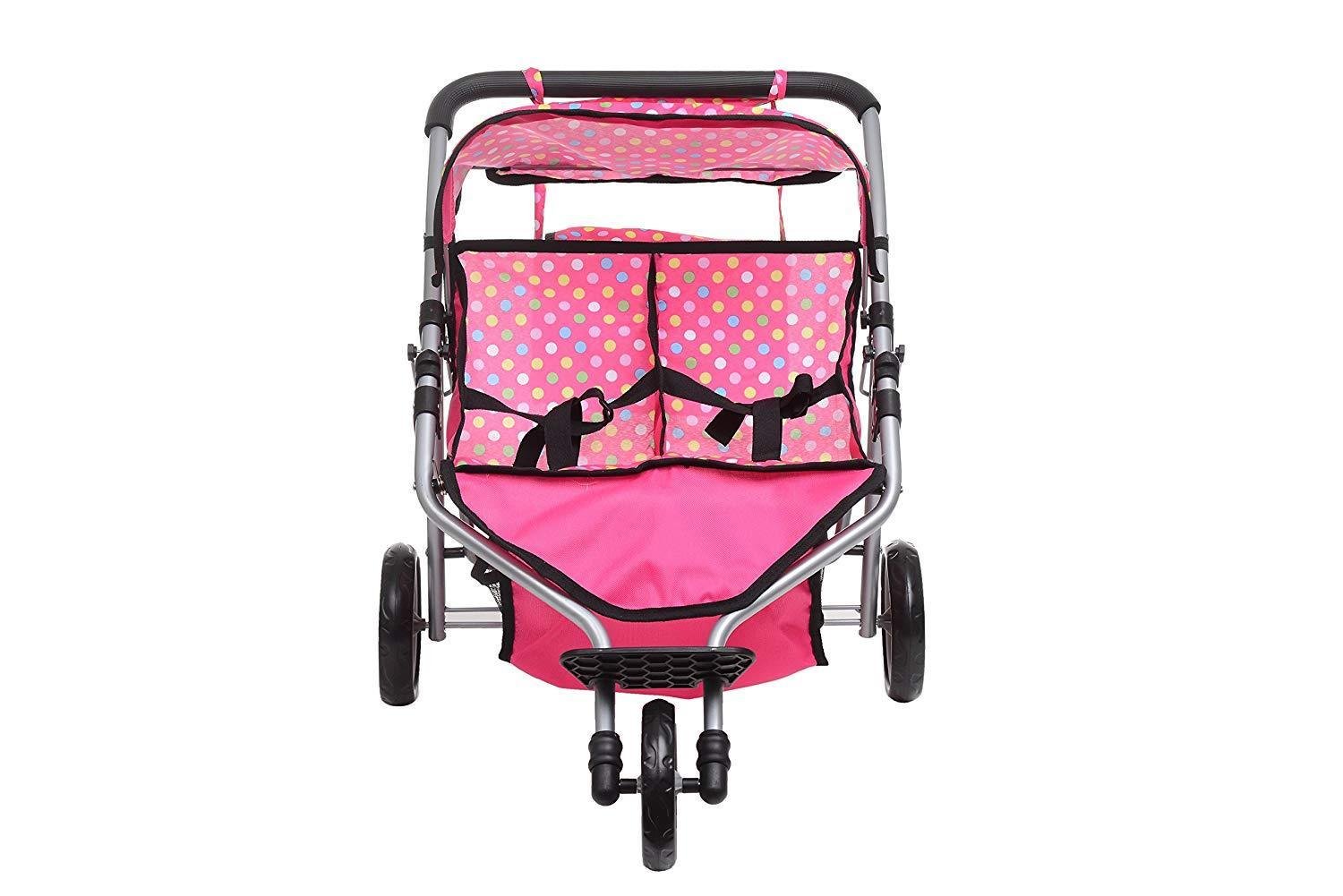 twin buggy for dolls