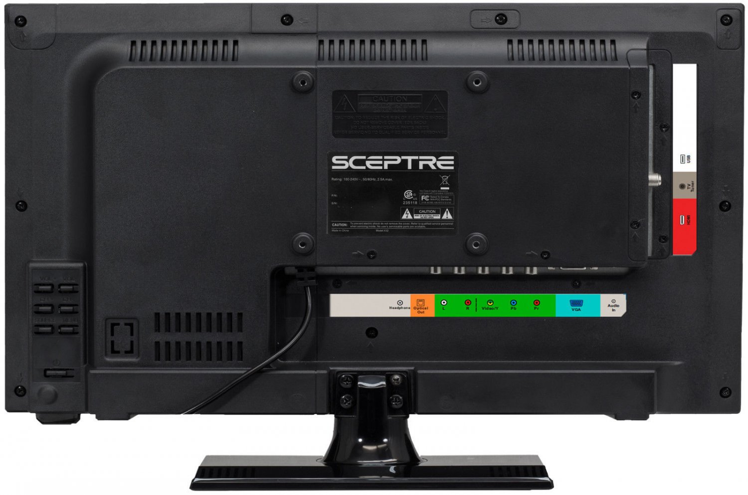 Sceptre 19" Class HD (720P) LED TV (E195BVSR) Top Quality Fast