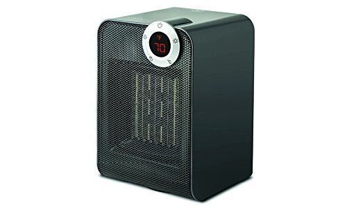 Space Heater With Thermostat And Auto Shut-off Modernhome Space Heater, Digital Touch-Activated Thermostat, Auto Shut