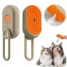 4-In-1 Steam Brush For Cats – Self-Cleaning Comb For Long And Short Hair Cats An
