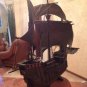 ANTIQUE wooden model of Christopher Columbus ship Santa Maria