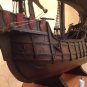 ANTIQUE wooden model of Christopher Columbus ship Santa Maria