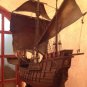 ANTIQUE wooden model of Christopher Columbus ship Santa Maria