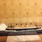 RMS Titanic White Star Line Cruise Ship with iceberg diorama comlete model