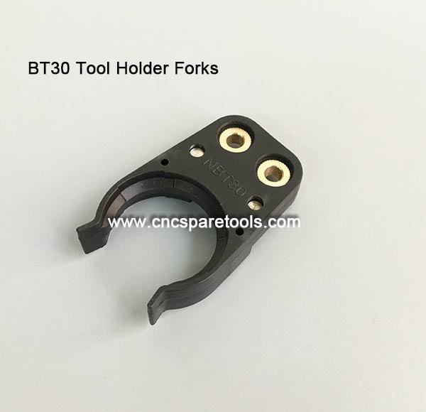 BT 30 Toolchanger Gripper Forks Black Plastic Toolholder Forks