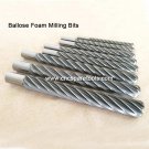 Big Long Foam Cutting Up-Cut Router Bits Spiral Ball End for EPS EVA Poly foam