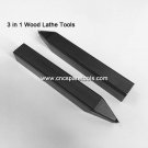 3 In 1 Alloy Steel Wood Lathe Knife CNC Woodturning Cutters