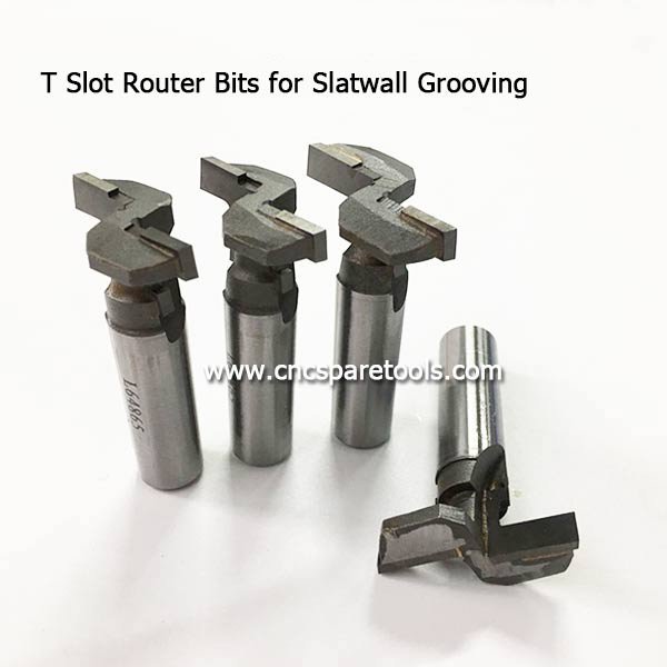 Customized T Slot Slatwall Router Cutter Bits for Slat Wall Grooving