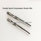 CNC Carbide Compression Double Spiral Router Bits for MDF Laminate