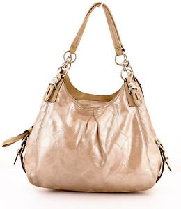 coach shimmer purse