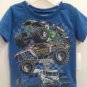 Monster Jam Maximum Destruction Grave DiggerToddler T Shirt New Sz 12 Mos.Blue