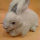 Aurora White & Grey Bunny Rabbit New Mint Condition Realistic Rare! Collectible