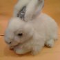 Aurora White & Grey Bunny Rabbit New Mint Condition Realistic Rare! Collectible